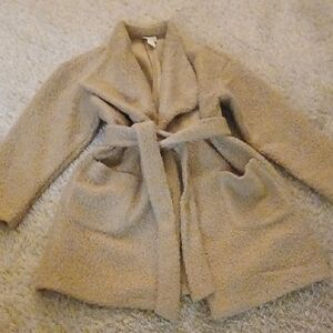 NWOT SUPER SOFT TEDDY WRAP JACKET